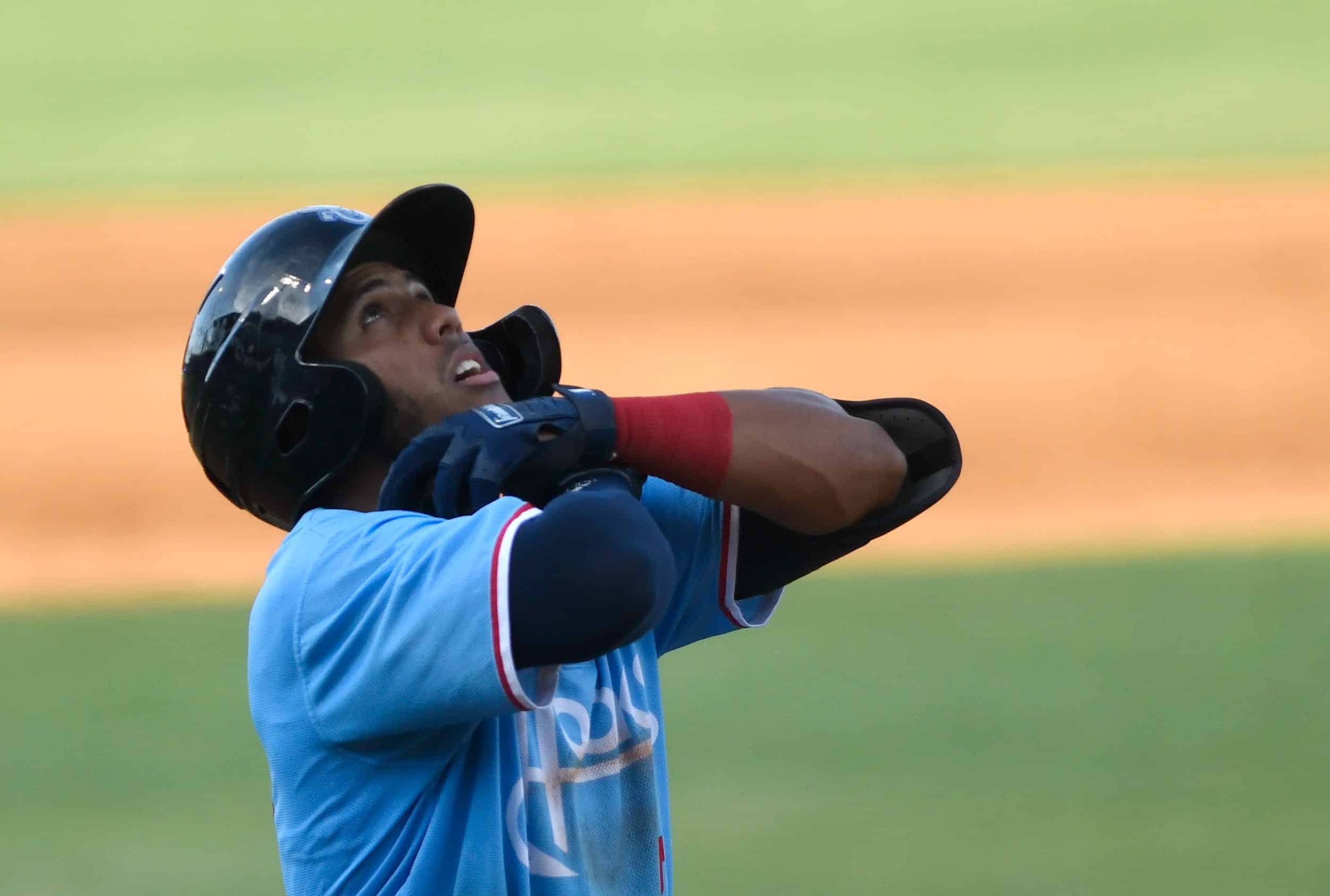 Houston Astros' Pedro León