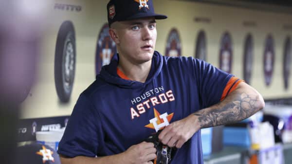 Houston Astros' Hunter Brown