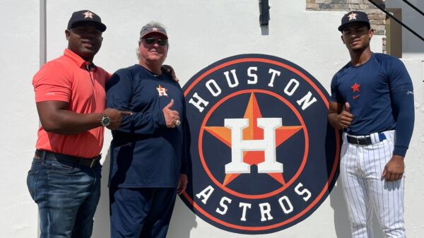 Houston Astros Infielder Luis Jesús Quesada
