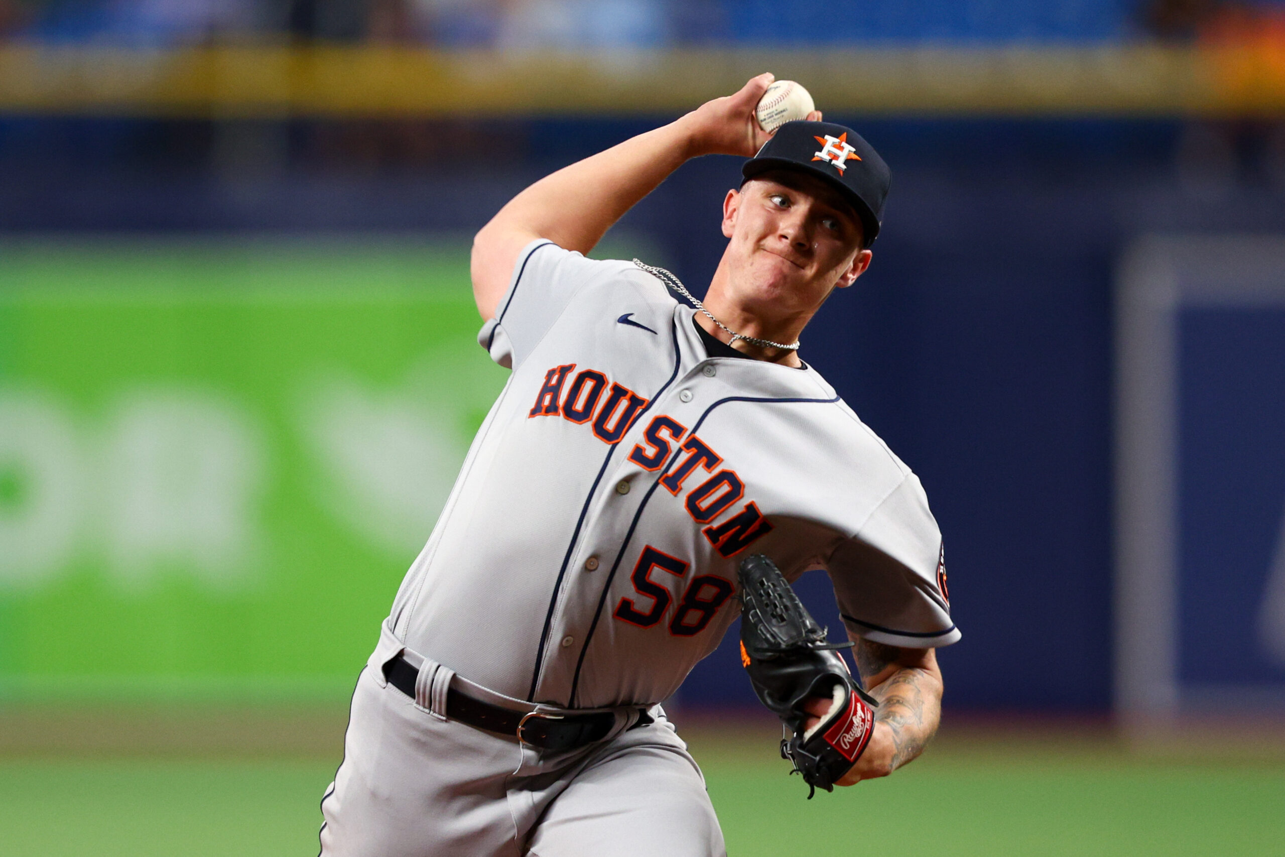 Houston Astros' Hunter Brown