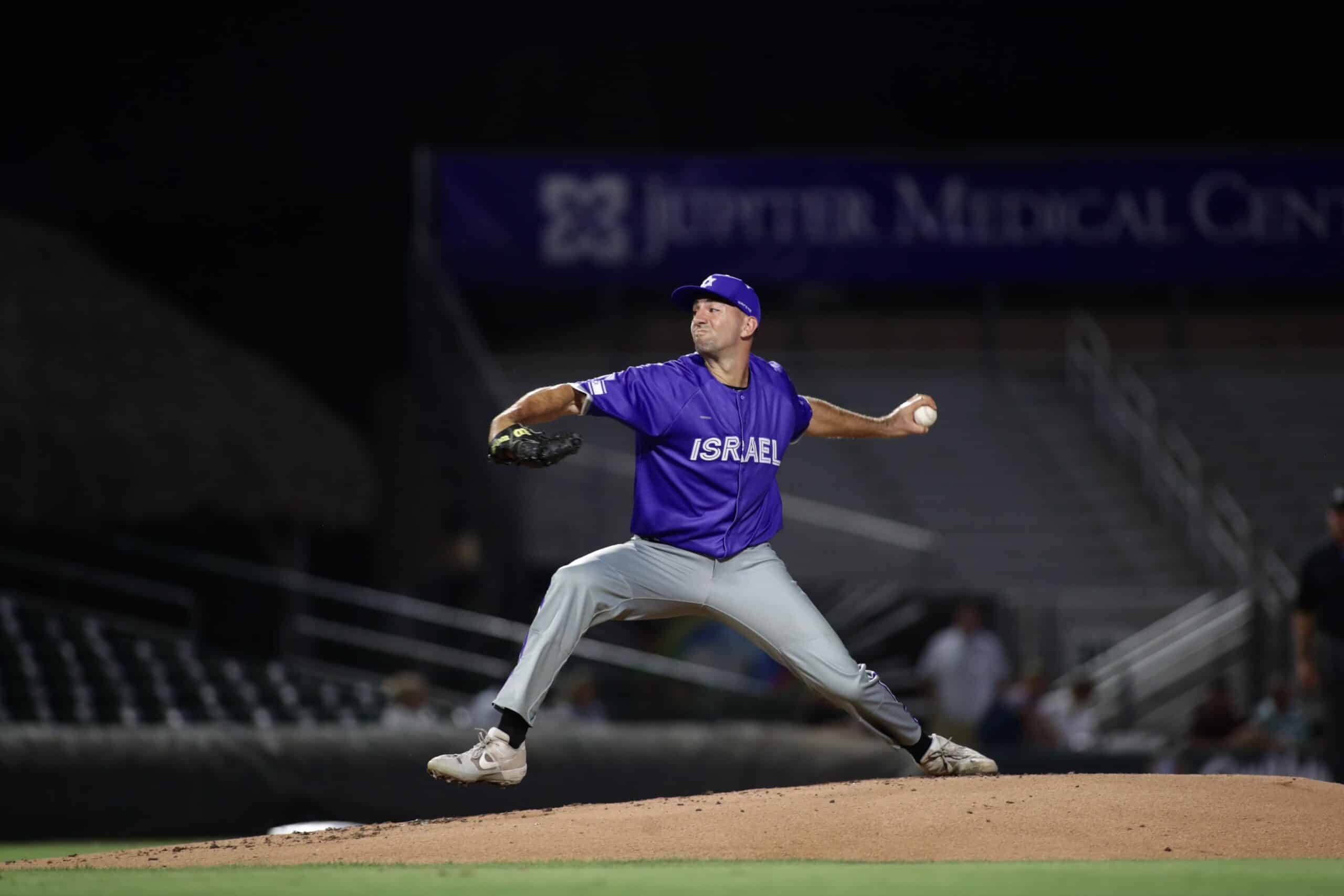 Astros' Colton Gordon Sees First Action in Team Israel Uniform