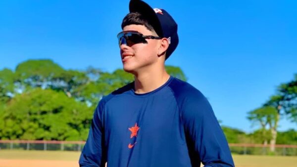 Houston Astros prospect Luis Miguel Rives